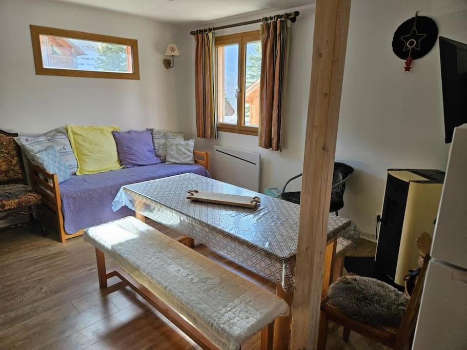 Chalet T3 Duplex Neuf Névache Eksteriør billede